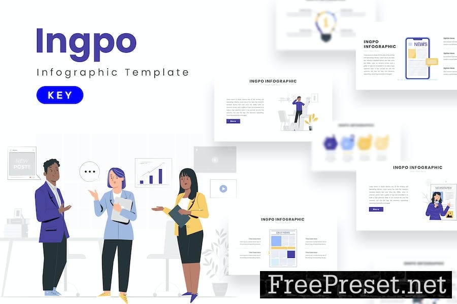 Ingpo Infographic - Keynote Template MYT97NW