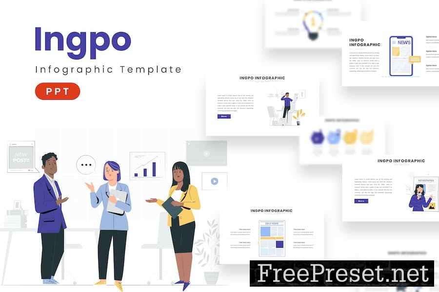 Ingpo Infographic - Powerpoint Template TKYFT95