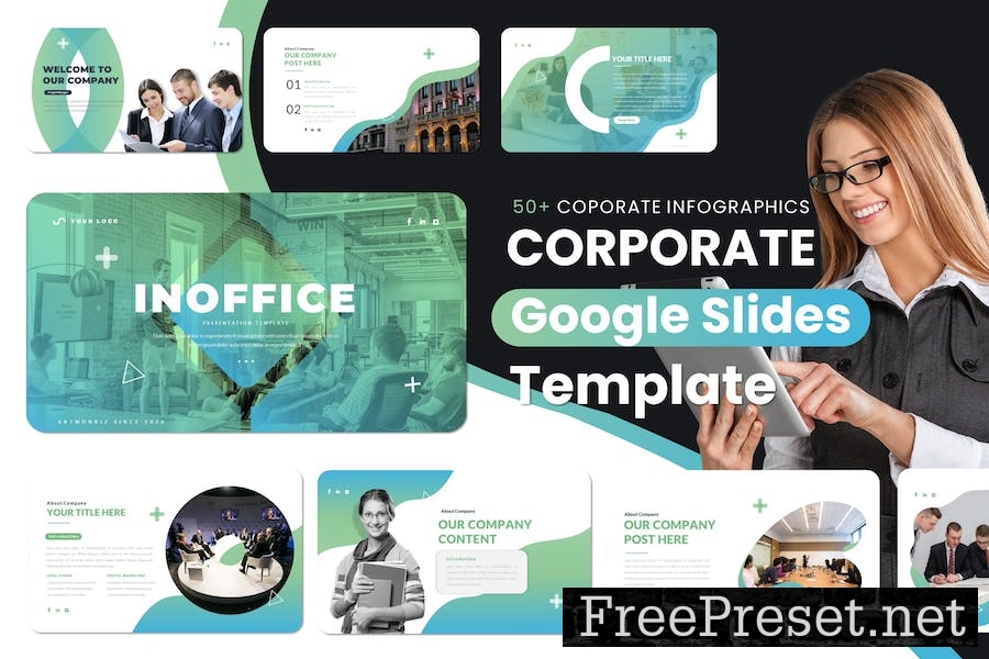 Inoffice Business Google Slides Template A83FFFY