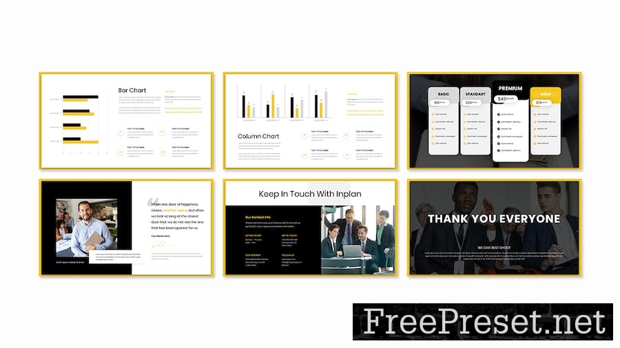 Inplan Business Presentation Google Slide Template 7EYPBDQ