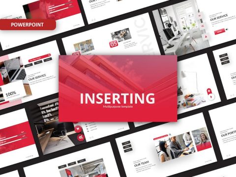 Inserting Powerpoint Template MGRHK39