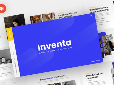 Inventa - Business Powerpoint Template 4AGFQXH