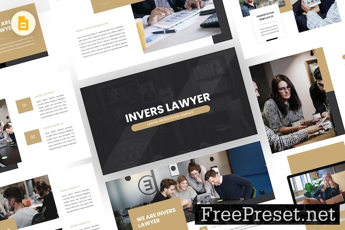 Invers - Lawyer Google Slides Template 4ZP5VDN