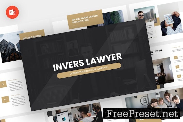 Invers - Lawyer Powerpoint Template