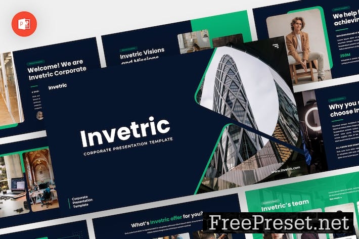 Invetric - Corporate Powerpoint Template