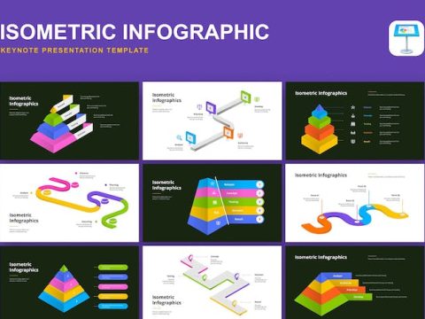 Isometric Infographic Kit Keynote