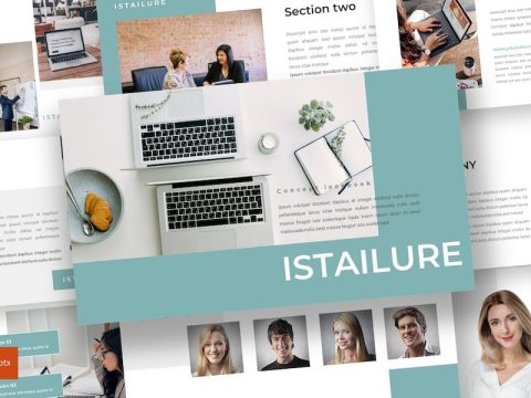 Istailure - Lookbook Powerpoint Template 85YSSUU