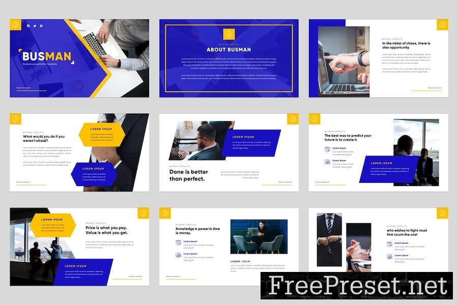 IT Solutions & Services Google Slides Template