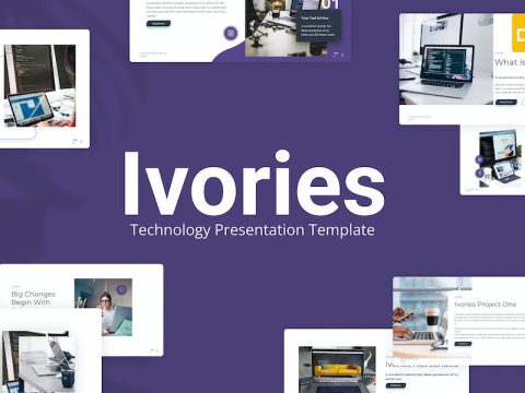 Ivories Purple Creative Technology Google Slides