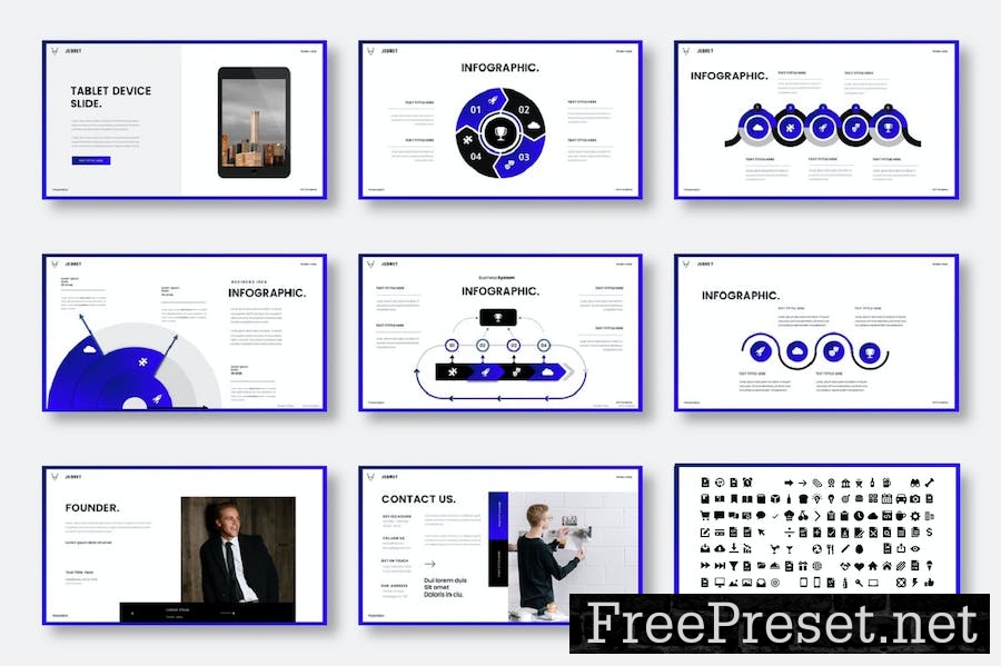 Jebret – Business PowerPoint Template