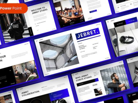 Jebret – Business PowerPoint Template 2QK4JSU