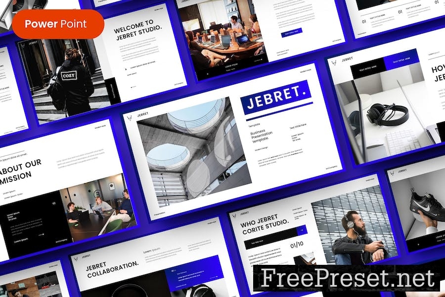 Jebret – Business PowerPoint Template