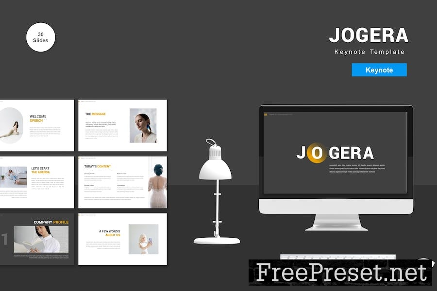 Jogera - Keynote Template 6X8LTZL