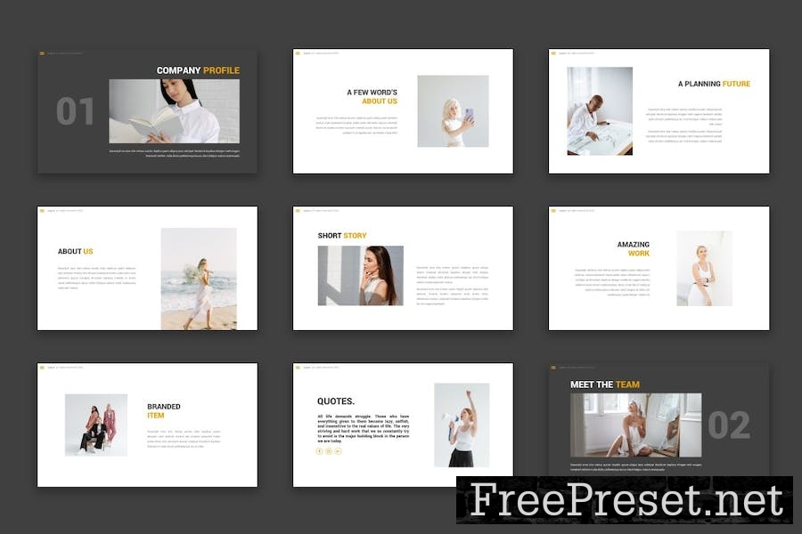 Jogera - Powerpoint Template VRU9A4P