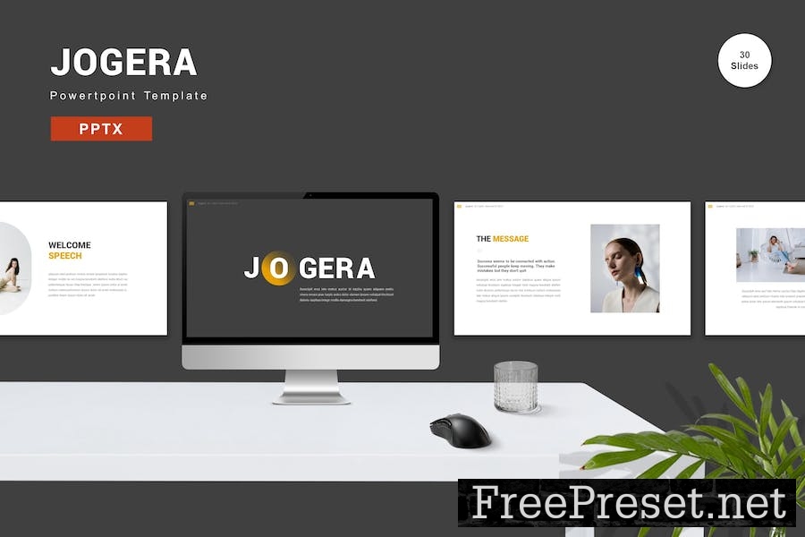 Jogera - Powerpoint Template VRU9A4P