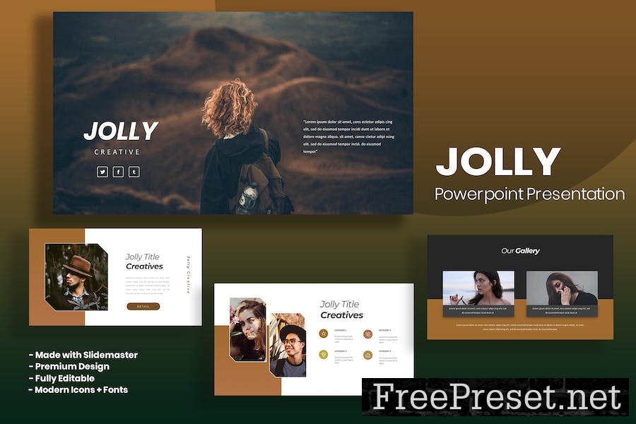 Jolly - Powerpoint Template EWZ8EWM