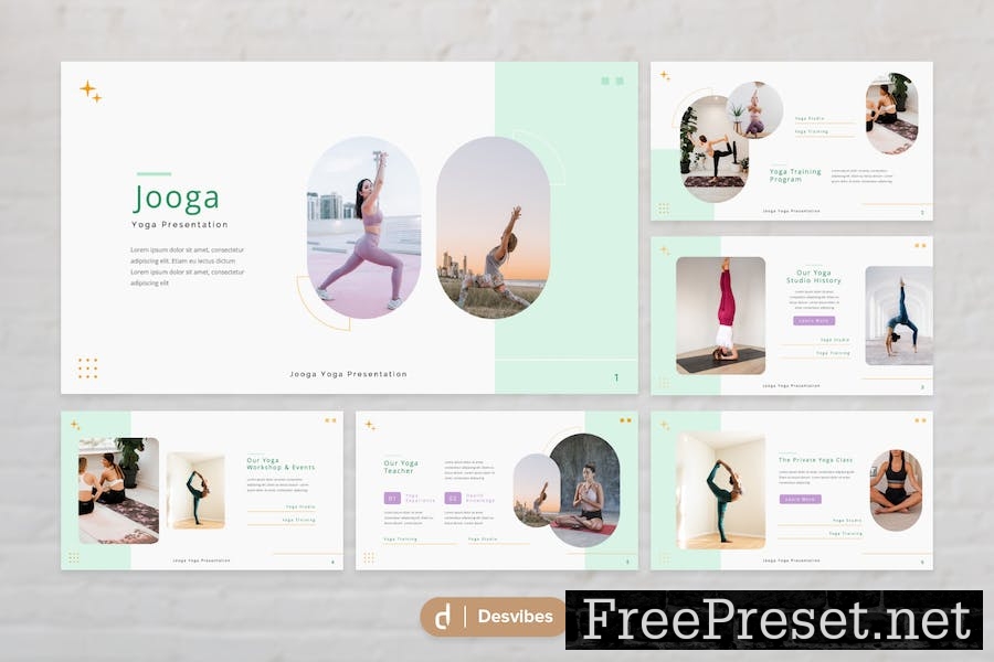 Jooga Yoga Google Slides