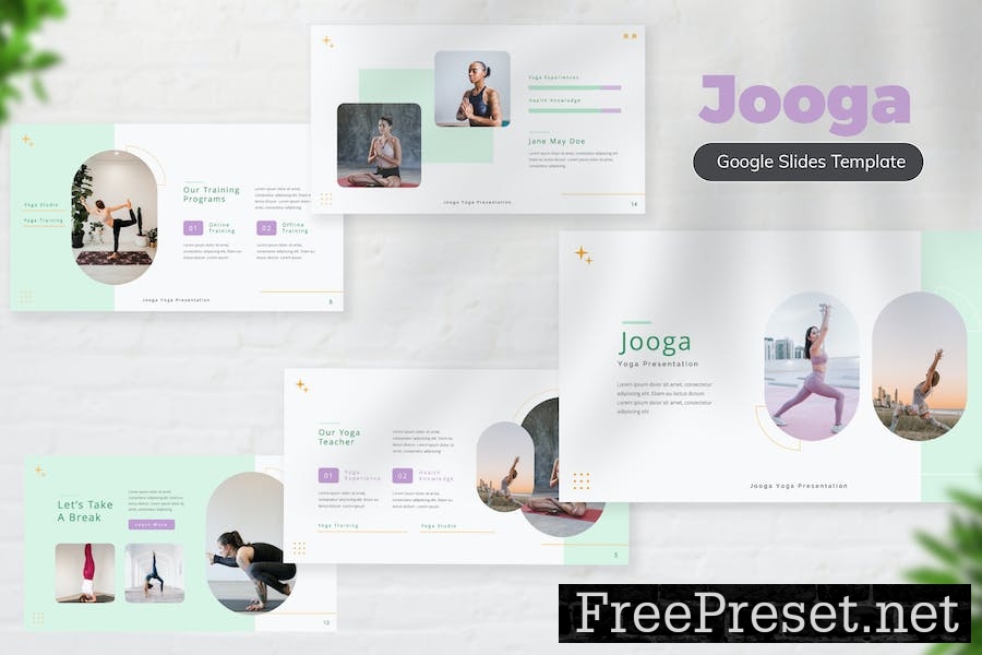 Jooga Yoga Google Slides