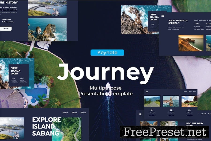 Journey - Keynote Template 4EZEY6F