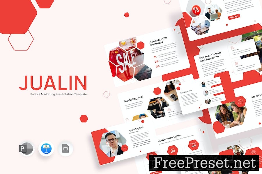 Jualin Sales and Marketing - Keynote Template 96UM9NF