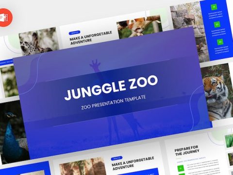 Junggle - Zoo Powerpoint Template