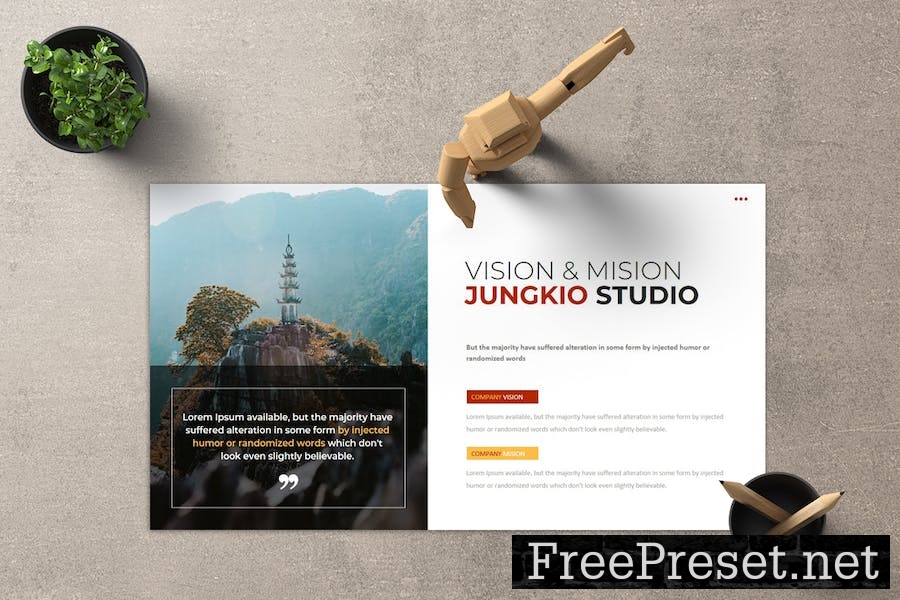 Jungkio - Powerpoint Template SLYY8L5