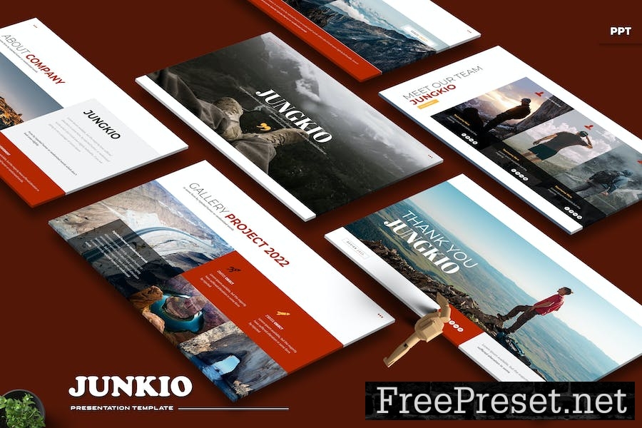 Jungkio - Powerpoint Template SLYY8L5