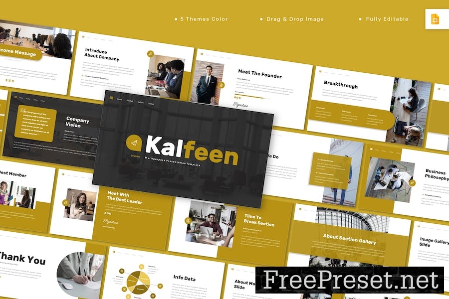 Kalfeen - Multipurpose Google Slides Template 8SSXFKV