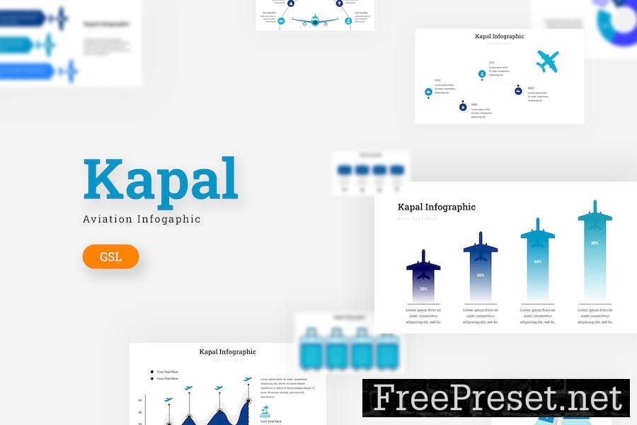 Kapal Infographic - Google Slides Template YAW735Q