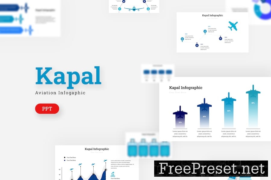 Kapal Infographic - Powerpoint Template JJFPXS7