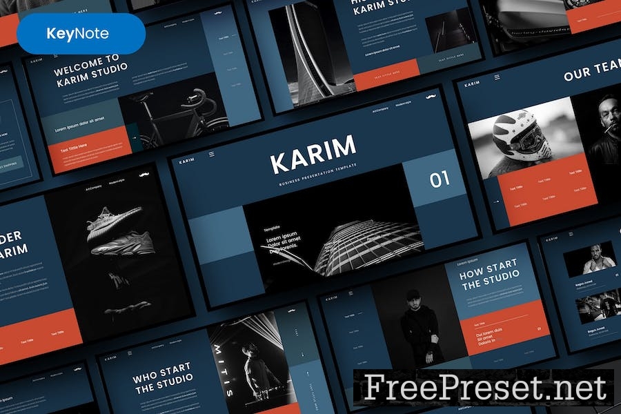 Karim – Business Keynote Template J9XRTM6