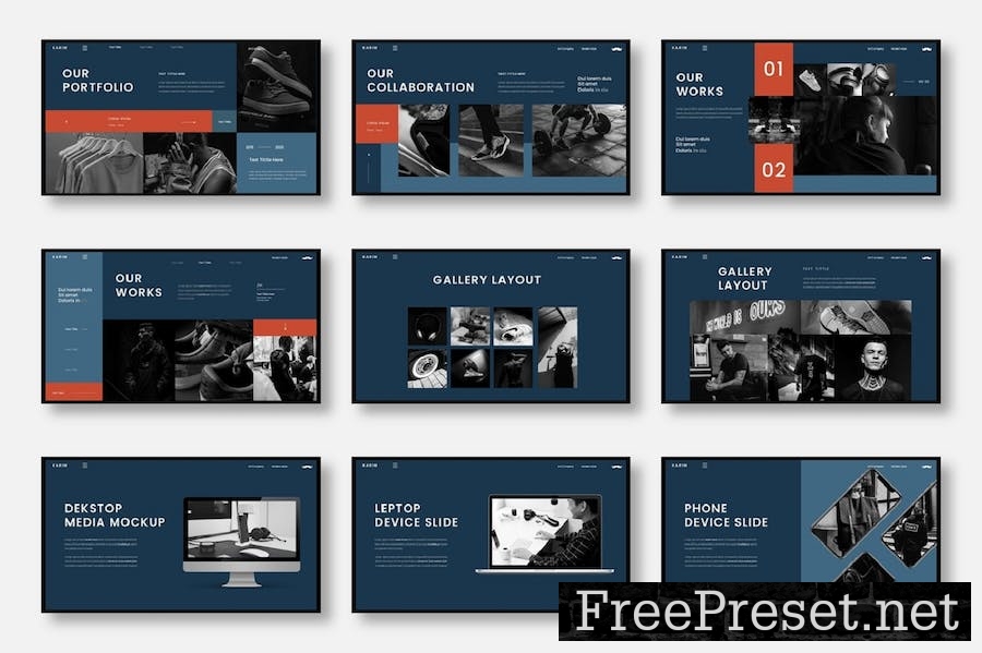 Karim – Business PowerPoint Template DDU6JMQ