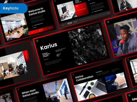 Karius – Business Keynote Template KQ5HSJM