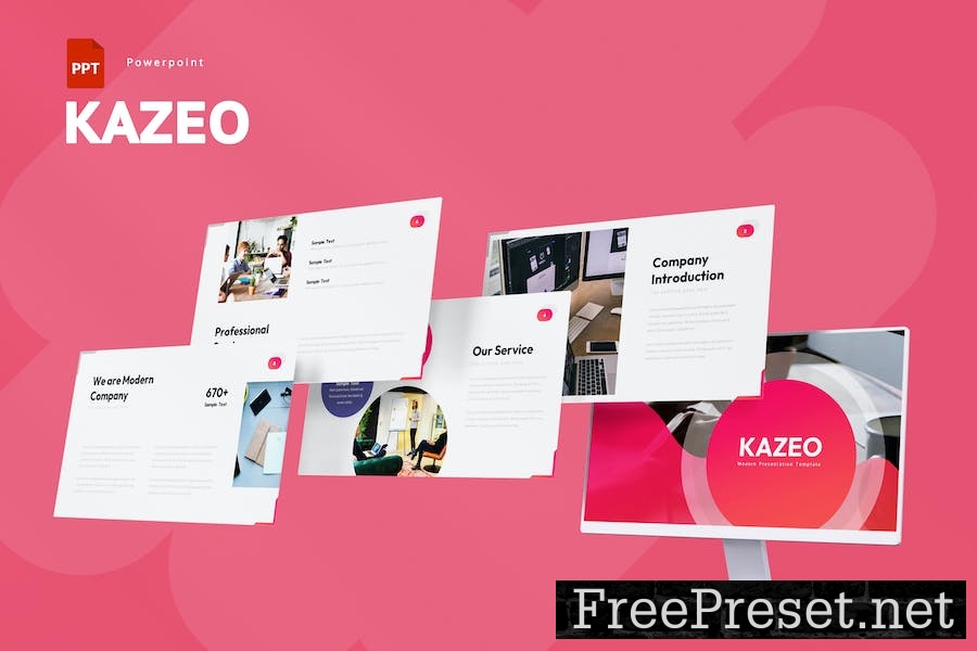 Kazeo - Powerpoint Template