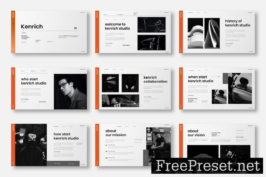 Kenrich – Business PowerPoint Template