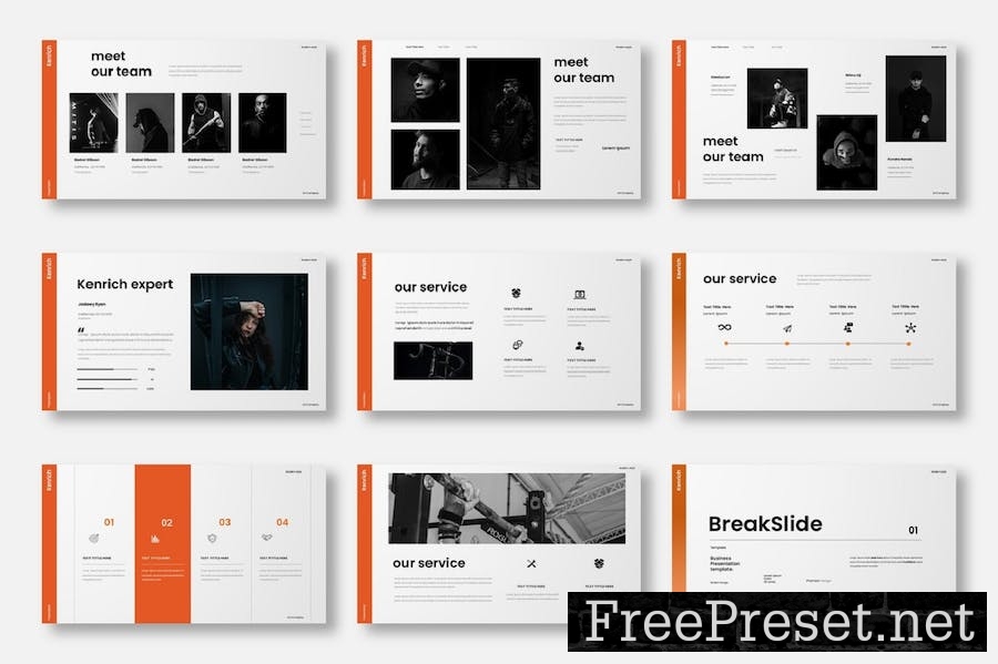 Kenrich – Business PowerPoint Template