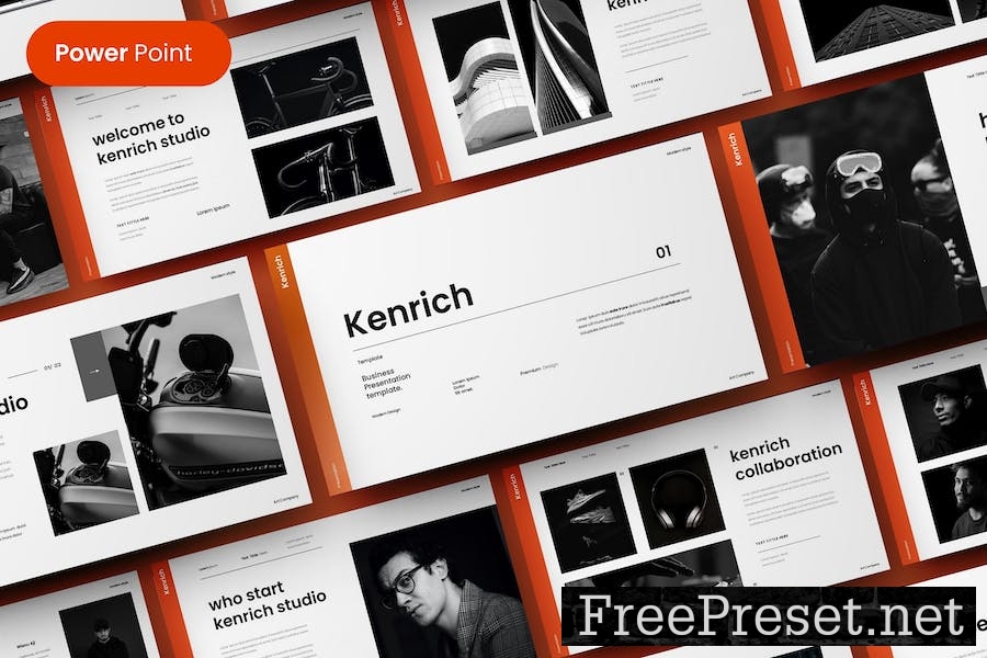 Kenrich – Business PowerPoint Template