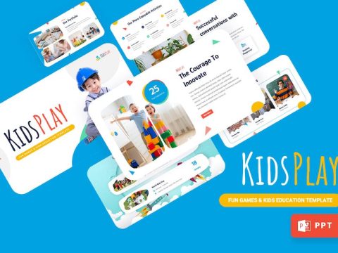 KIDSPLAY - Fun Games Powerpoint Template