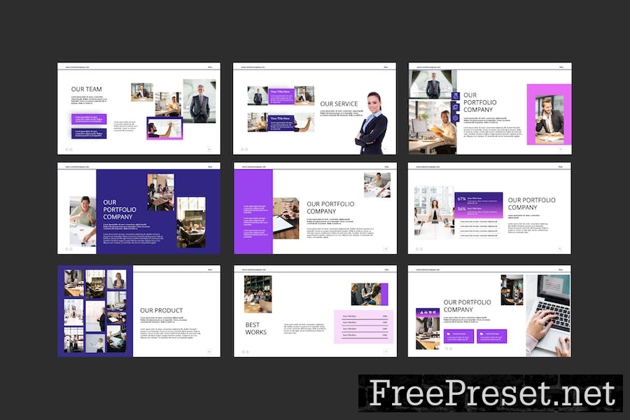 Kino Powerpoint Template NZBV4BJ