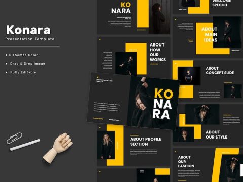 Konara - Creative Keynote Template