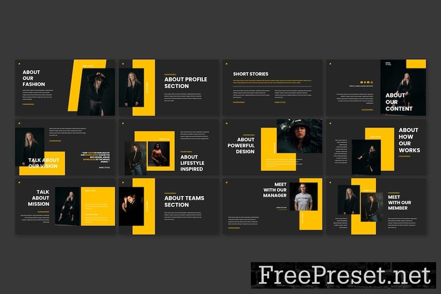 Konara - Creative Powerpoint Template 5HT3AB9