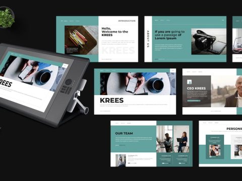 Krees - Powerpoint Template HXDARWQ