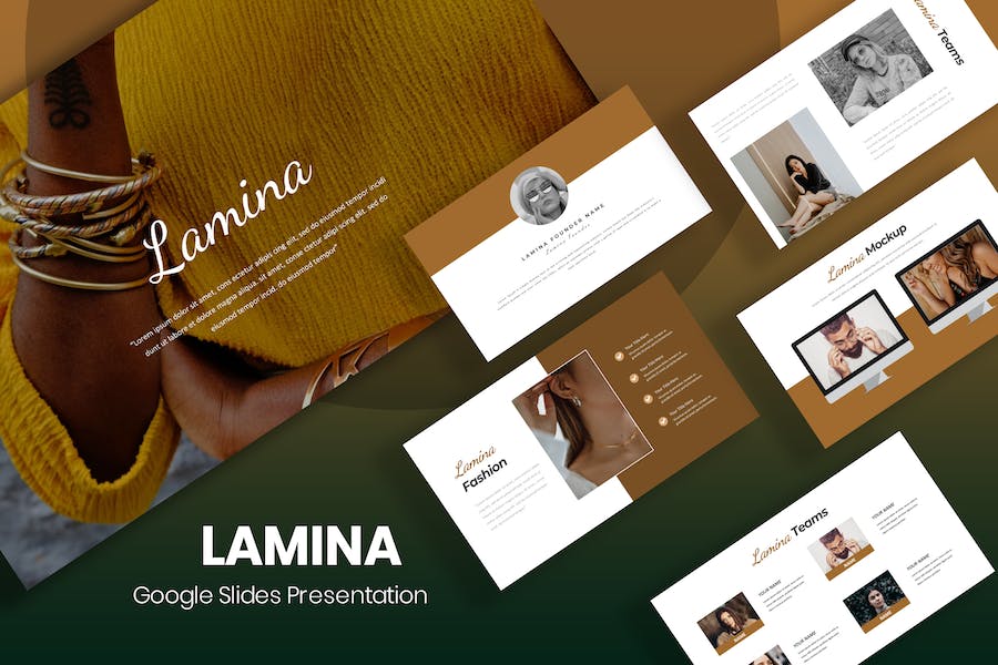 Lamina - Google Slide Template KFBC3CX