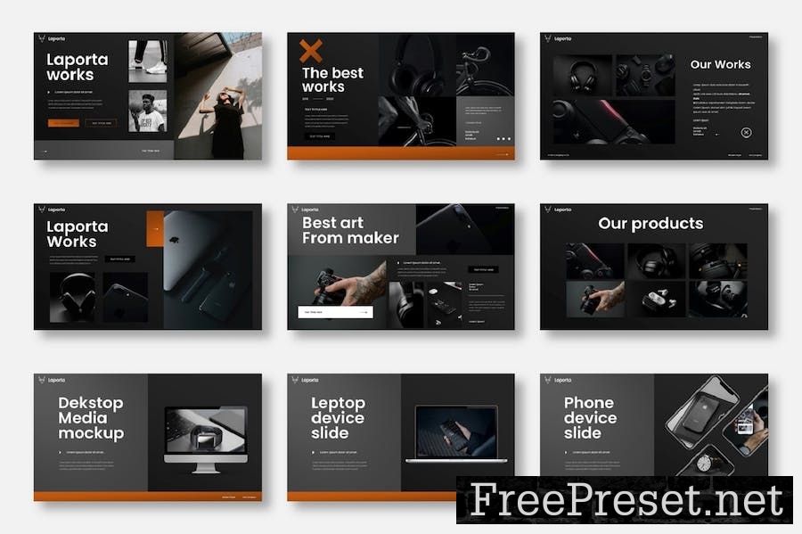 Laporta – Business Keynote Template A9F7JU9