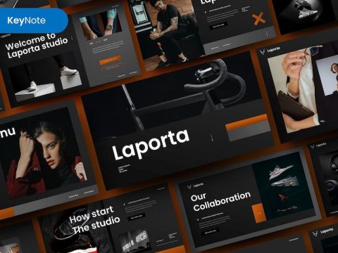 Laporta – Business Keynote Template A9F7JU9