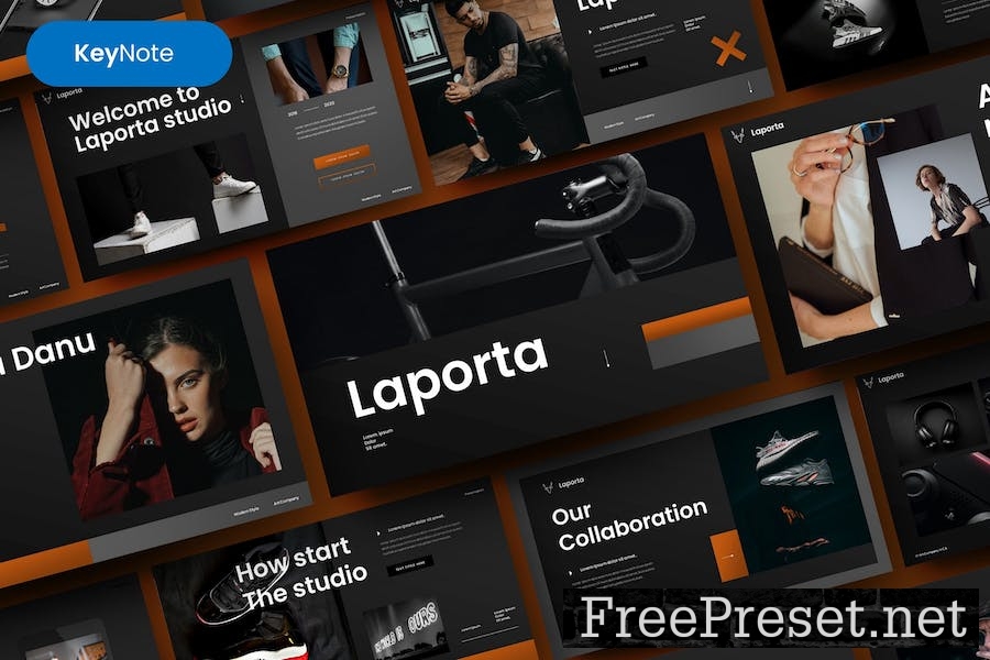 Laporta – Business Keynote Template A9F7JU9