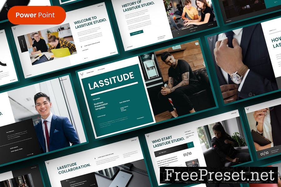 Lassitude – Business PowerPoint Template 5ZSQJXK