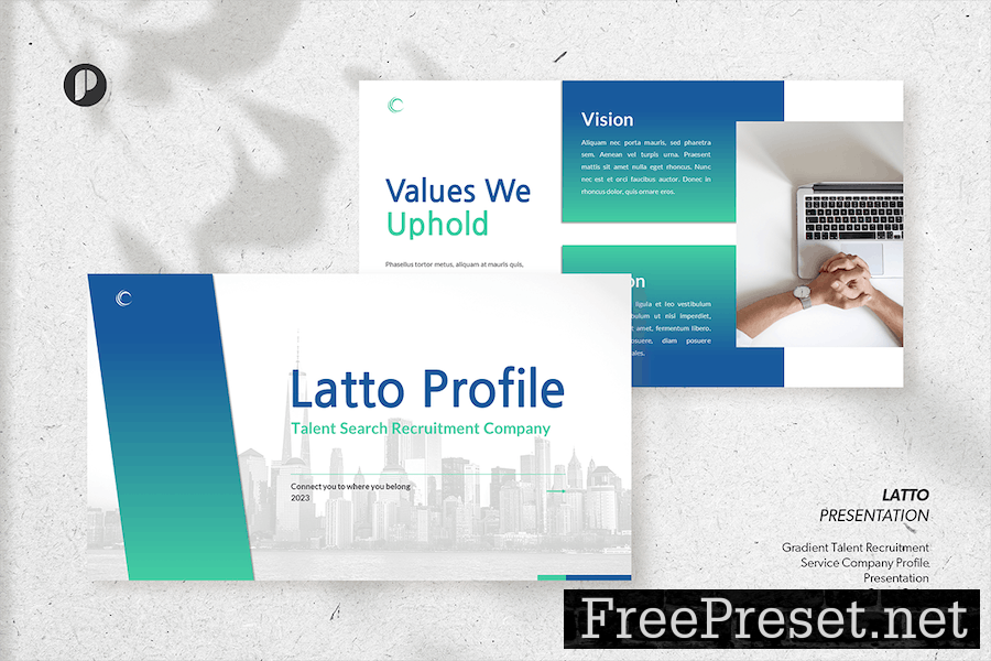 Latto – service company profile presentation LTZKW5D