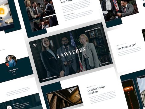 Lawyerbs - Lawyer Google Slides Template QPWG2HK