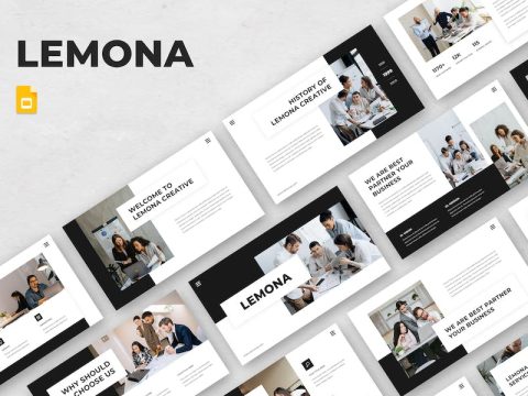 Lemona - Pitch Deck Google Slide Template